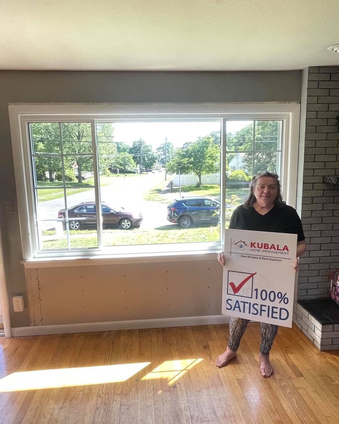 After Replacement Windows in Agawam, MA.