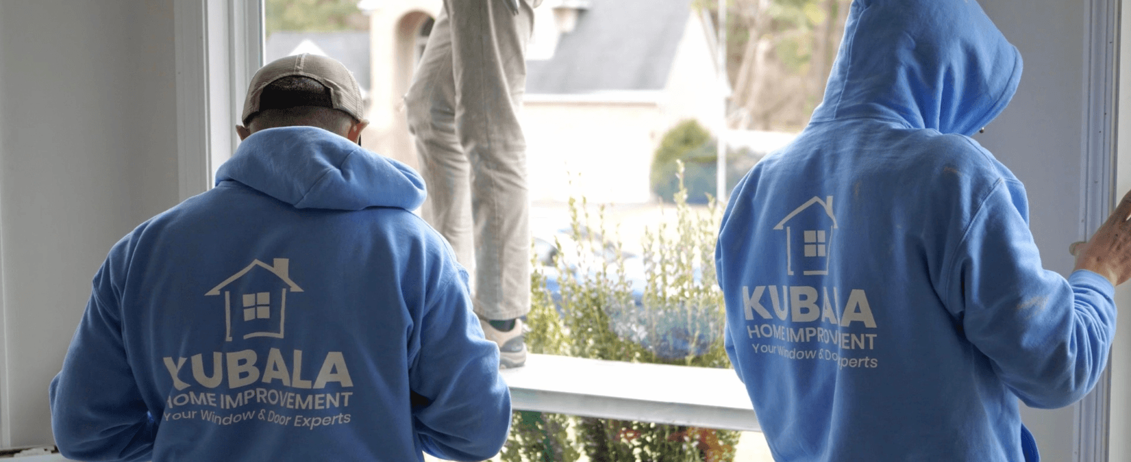 Kubala Windows & Doors installers working.